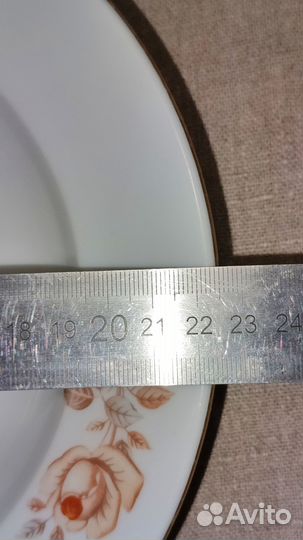 Тарелка обеденная чехословакия