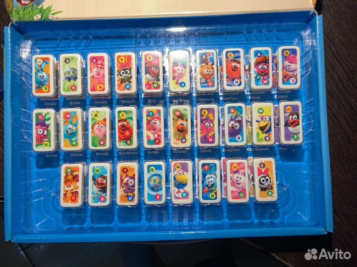 Домино со смешариками