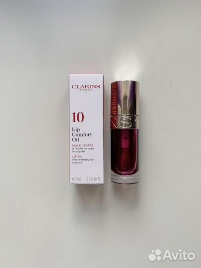 Масло-блеск для губ clarins, 10 оттенок