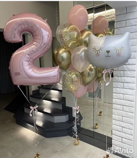 Гелиевые и воздушные шары на день рождения