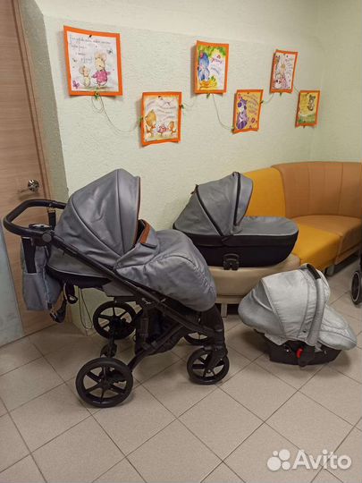 Коляска новинка Verdi mirage new 3 в 1