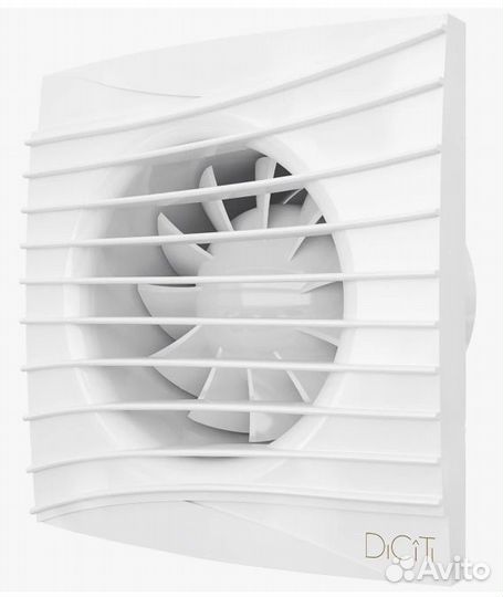 Вентилятор вытяжной DiCiTi Silent 5C, white 10 Вт