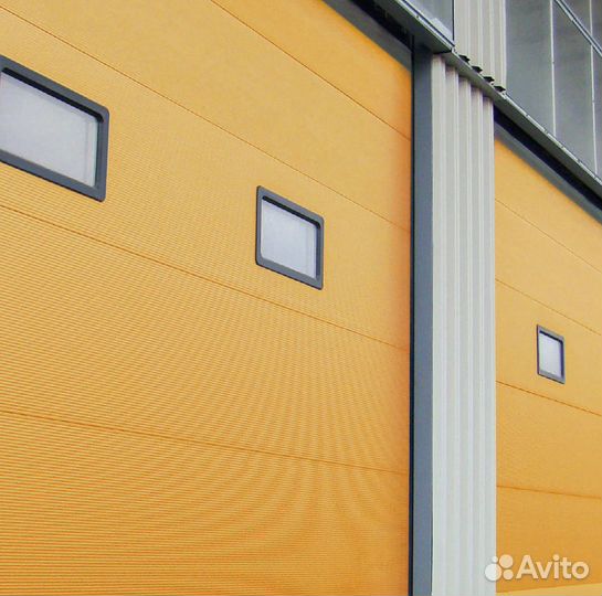 Секционные ворота Alutech Prestige