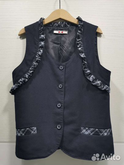 Голубая клетка школьная