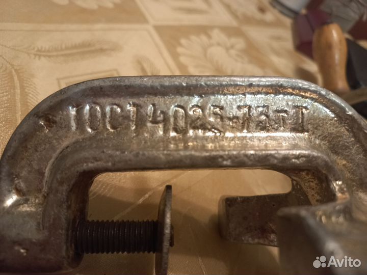 Мясорубка ручная СССР чугунная