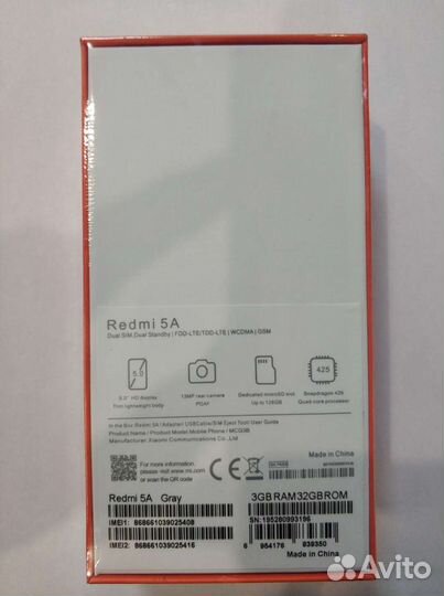 Xiaomi redmi 5a 3/32