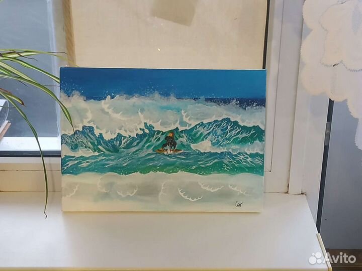 Море акрилом