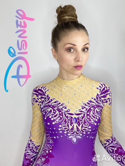 Комбинезон для гимнастики кольца полотен