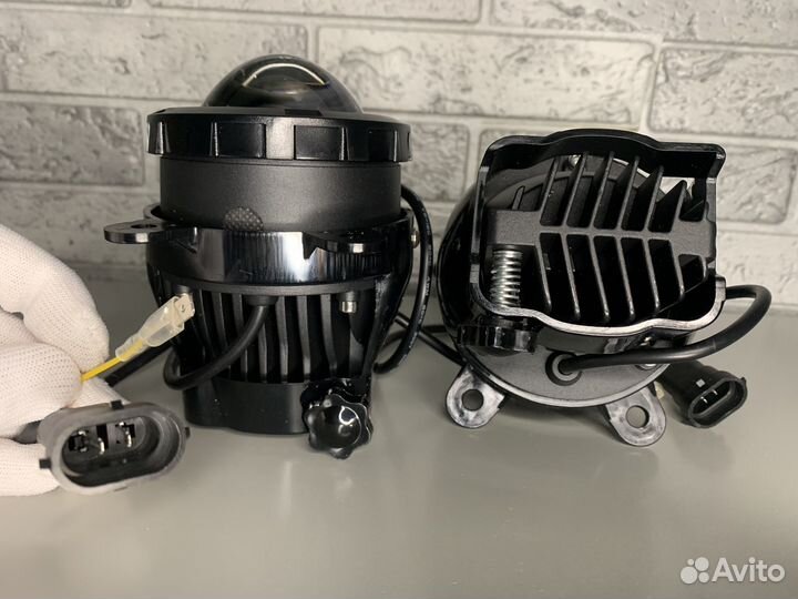 Противотуманные фары BI LED Лада Приора, Газель