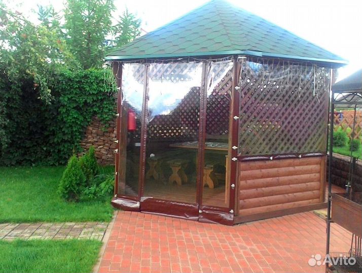 Мягкие окна для загородного дома, дачи, коттеджа