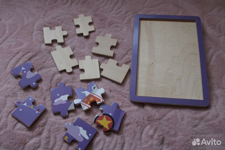 Пазл деревянный