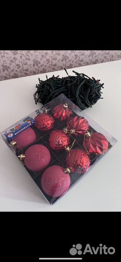 Гирлянда с игрушками