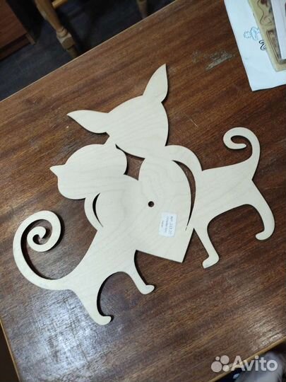 Деревянная заготовка под часы