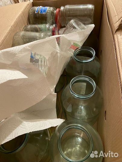 Банка стеклянная