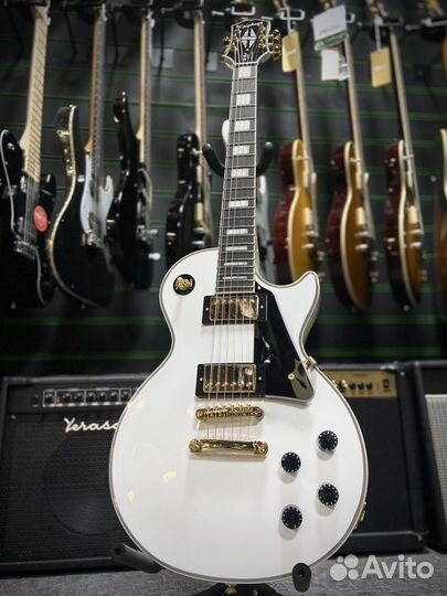 Epiphone Les Paul Custom Alpine White