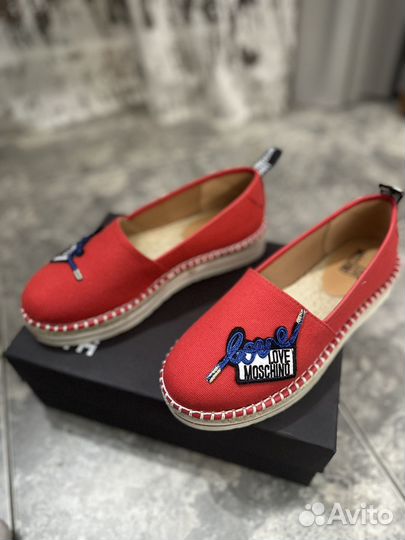 Эспадрильи Love Moschino