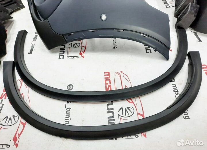 Обвес полный на Mercedes GLC стиль 63 AMG Рест