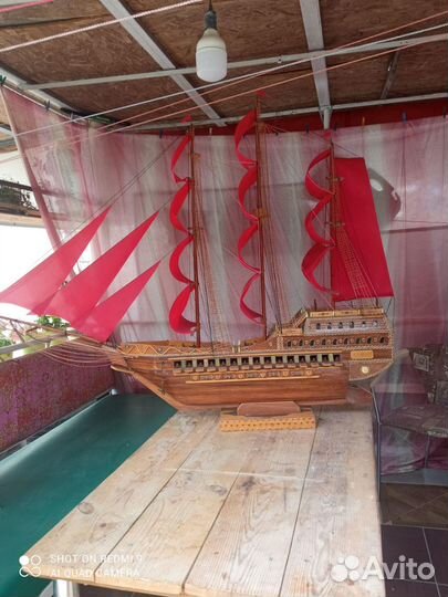 Парусник святой петр 1 ручной работы