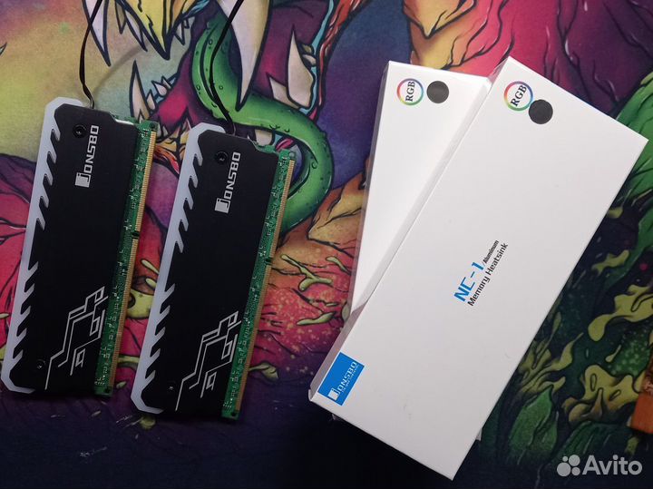 Радиаторы для оперативной памяти Jonsbo 1