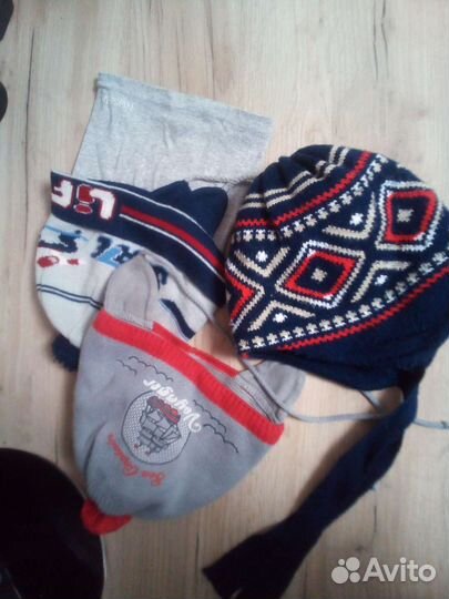 Шапки р.50-54 и перчатки