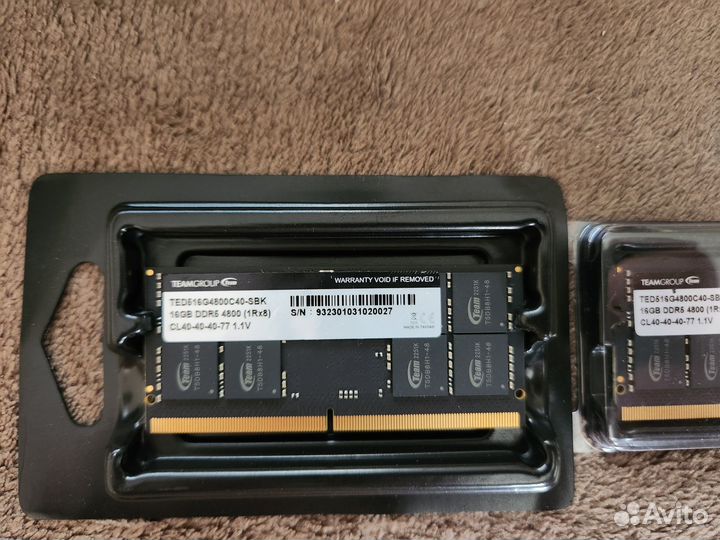 Teamgroup elite SO-dimm DDR5-4800 32GB(2x16GB)