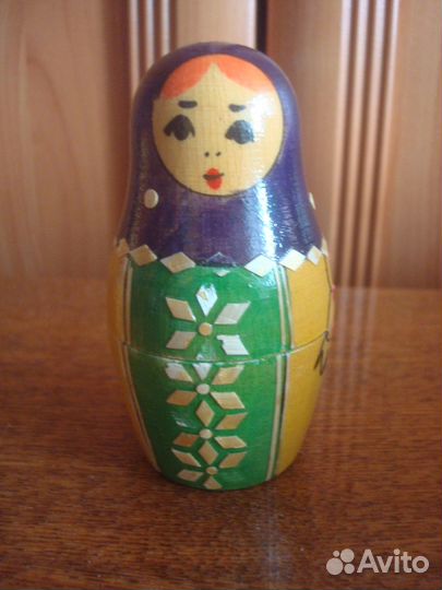 Матрёшка деревянная СССР