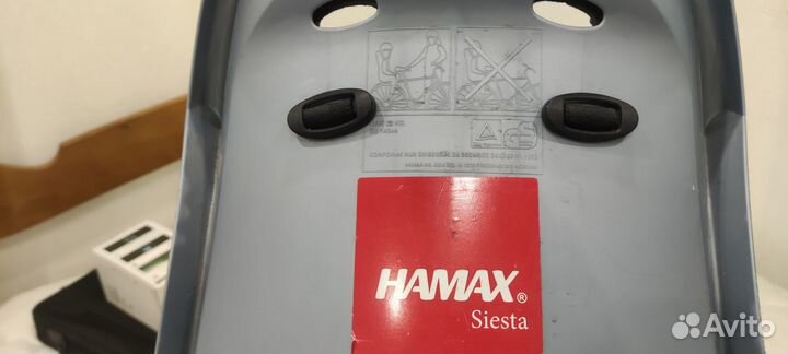 Детское велокресло Hamax Siesta (до 22 кг)