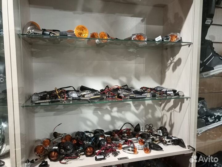 Поворотники на мото со встроенным реле