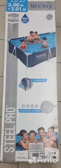 Каркасный бассейн Bestway 3м2.01м