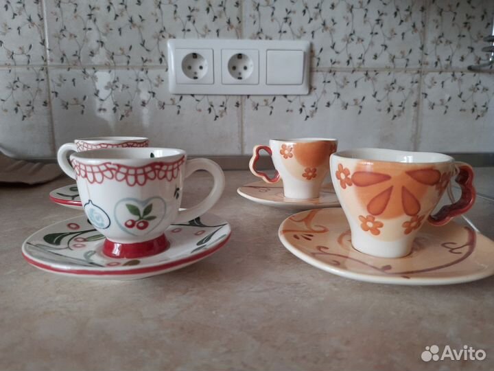 Посуда керамика и фарфор. Италия, Дания