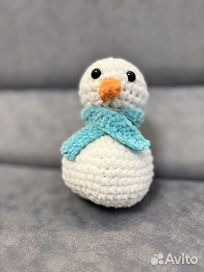 Снеговик мягкая игрушка