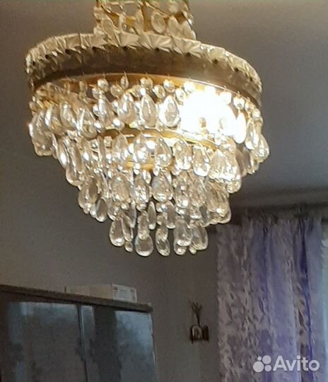 Люстра хрустальная