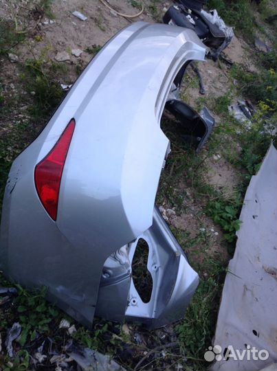 Задний бампер Хендай Солярис Hyundai Solaris