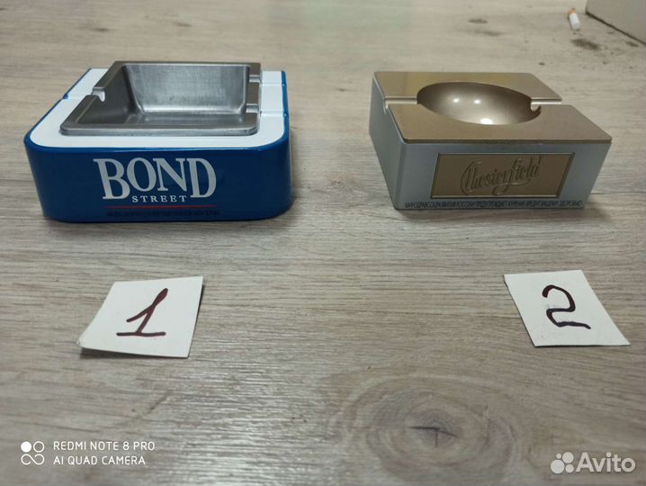 Пепельница настольная брендовая