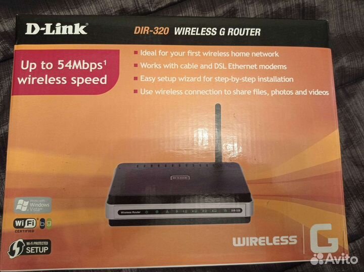 Wi-fi роутер D-link Dir-320