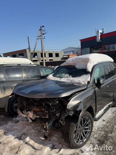 Lexus LX 3.5 AT, 2022, битый, 35 000 км