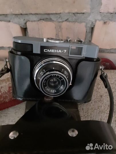 Ретро фотоаппарат смена-7