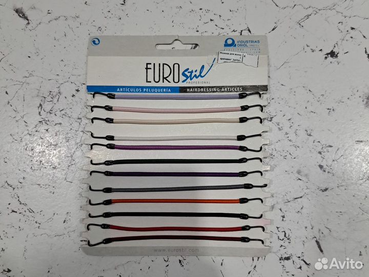 Резинки для волос с крючками 12 штук