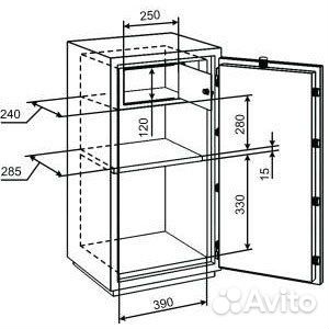 Сейф пк-30тк