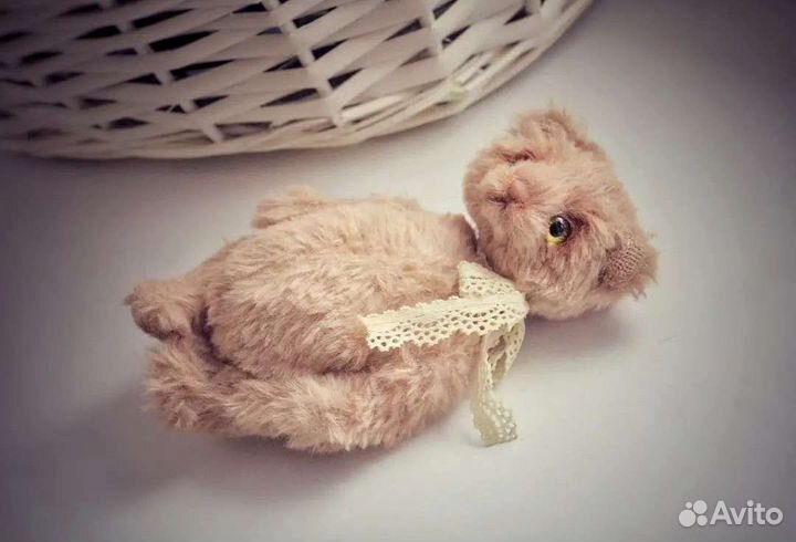 Игрушка ручной работы мишка тедди