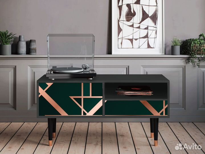 Тв-тумба T3 - Антрацит - Emerald Gats