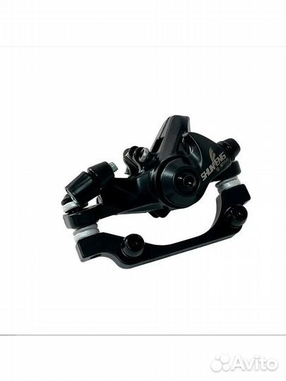 Калипер дискового тормоза механический SL-M350 адаптер IS F180/R160, черный (50)