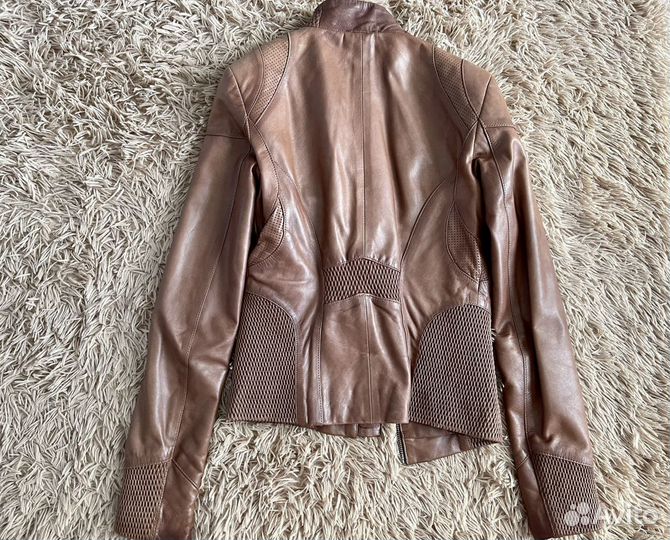 Куртка кожаная