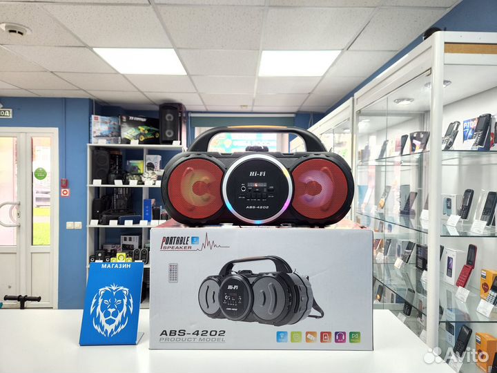 Беспроводная колонка ABS-4202 10W (вр80)