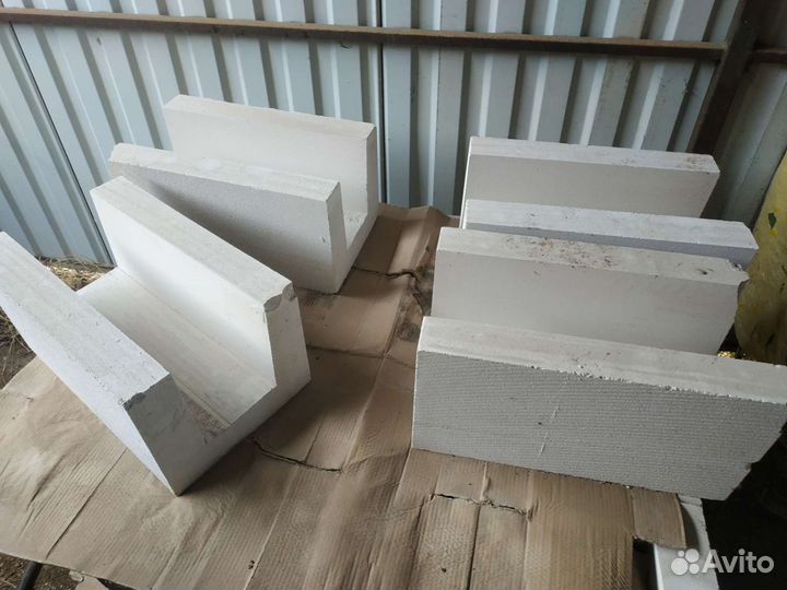 Газосиликатные U блоки П блоки 500 300 250