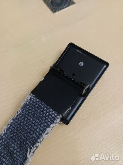 Ремень джинсовый