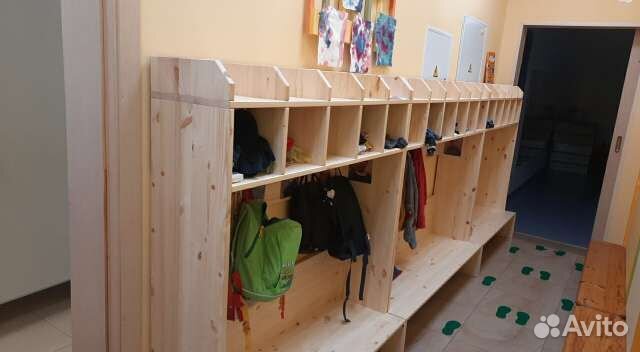 Раздевалка для детского сада