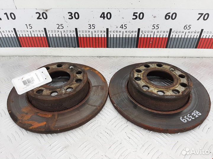 Диск тормозной задний для Volkswagen Golf 5