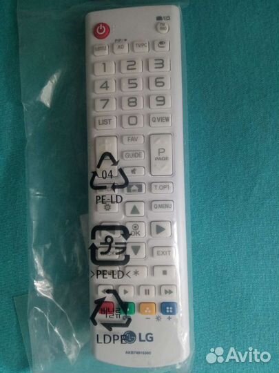 Пульт дистанционного управления для телевизора LG