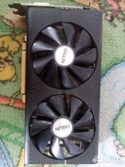 Видеокарта rx580 8gb